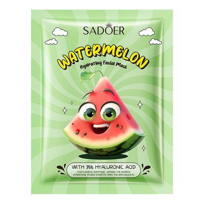 Sadoer Watermelon Sheet Mask With 35% Hyaluronic Acid_img_0