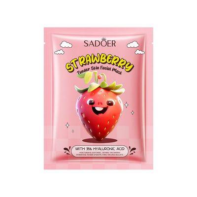 Sadoer Strawberry Sheet Mask With 35% Hyaluronic Acid_img_0
