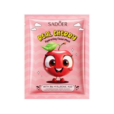 Sadoer Real Cherry Sheet Mask With 35% Hyaluronic Acid_img_0
