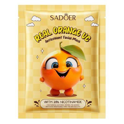 Sadoer Real Orange VC Sheet Mask With 28% Nicotinamide_img_0