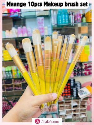 Maange 10ps Brush Set (Yellow)_img_0