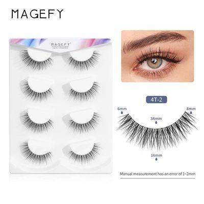 Magefy 4 pair eyelash - 4T-2_img_0