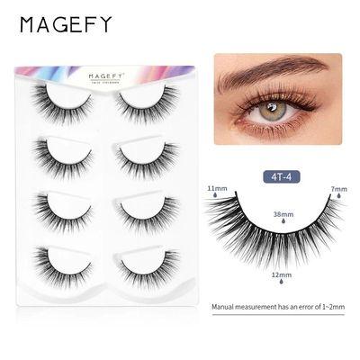 Magefy 4 pair eyelash - 4T-4_img_0