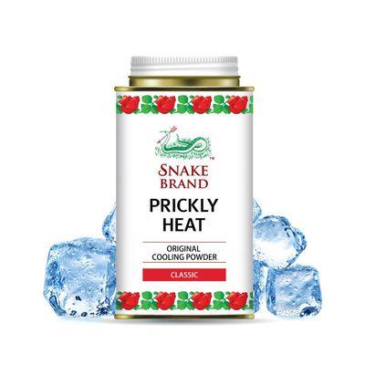 Snake Brand Prickly Heat Original Cooling Powder Classic_img_0