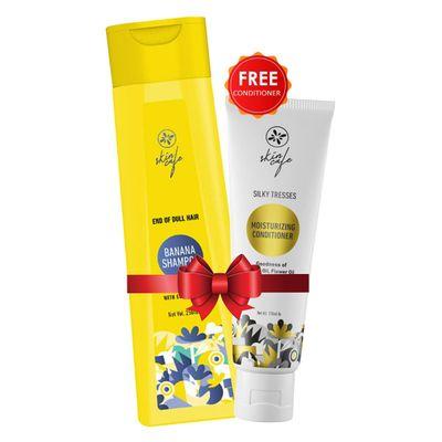 Skin Cafe Banana Shampoo & Free Conditioner_img_0
