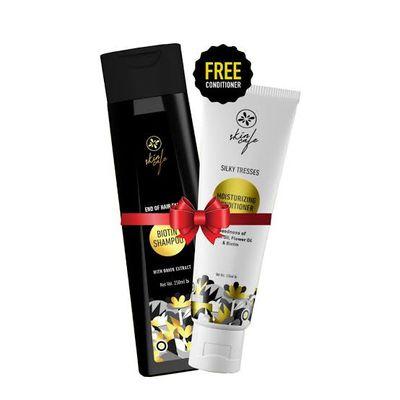 Skin Cafe Biotin Shampoo & Free Conditioner_img_0
