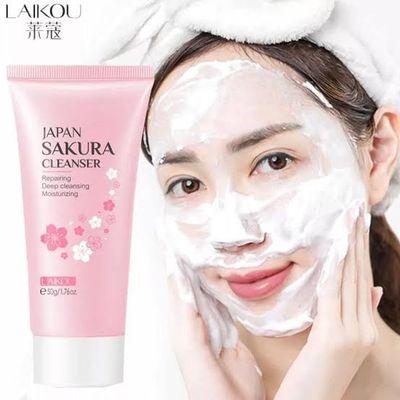 Laikou Sakura Cleanser Facewash_img_0
