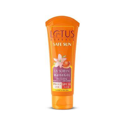 Lotus UV Screen Matte Gel Sunscreen 100g_img_0