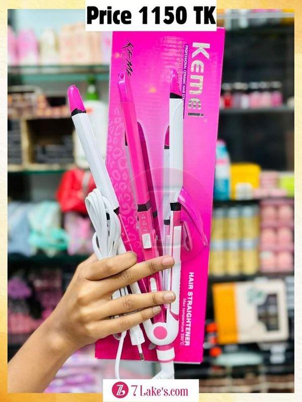 Kemei 3in1 Hair Straightener