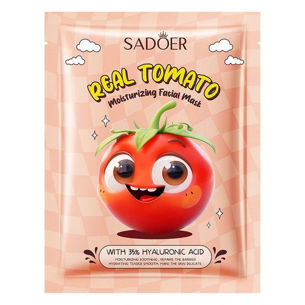 Sadoer Real Tomato Sheet Mask With 35% Hyaluronic Acid