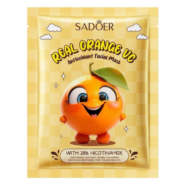 Sadoer Real Orange VC Sheet Mask With 28% Nicotinamide