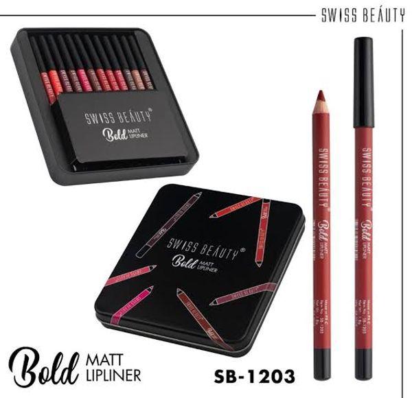 Swiss Beauty 12ps Bold Matt Lipliner Set