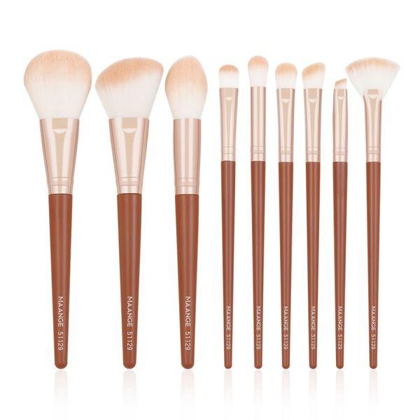 Maange 9ps Brush (Brown)