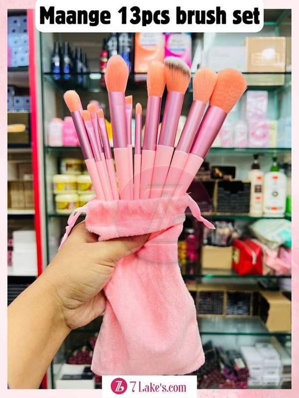 Maange 13ps Brush Set (Pink)