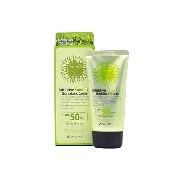 3w sunscreen Greentea