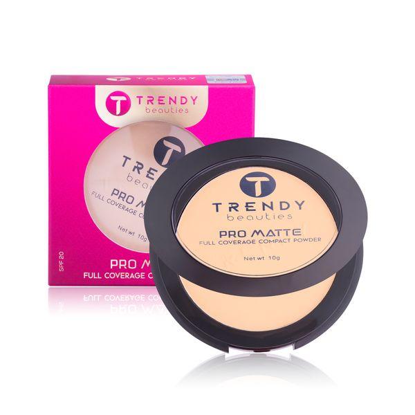 Trendy Beauties Pro Matte Full Coverage Face Powder