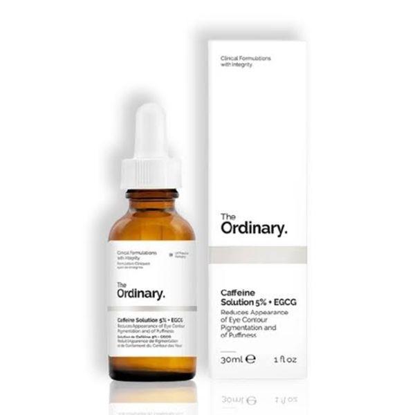 The ordinary caffeine solution 5% + EGCG