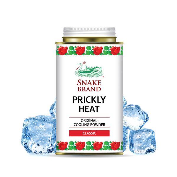 Snake Brand Prickly Heat Original Cooling Powder Classic