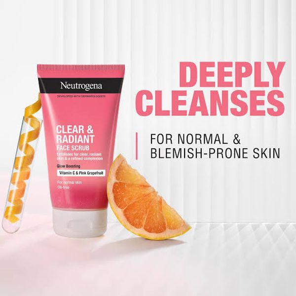 Neutrogena Clear & Radiant Face Scrub