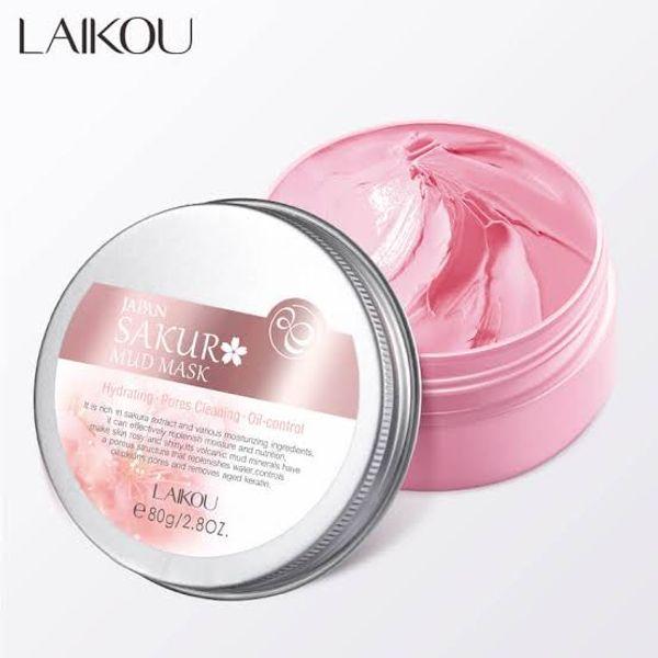 Laikou Sakura Mud Mask Jar