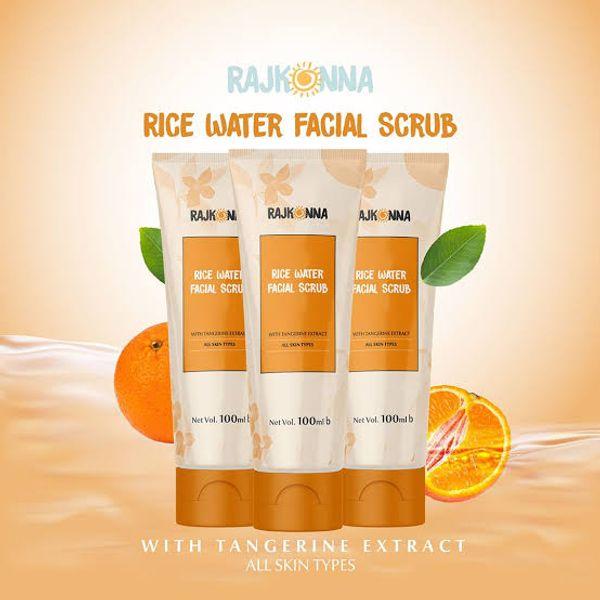 Rajkonna Rice Water Facial Scrub