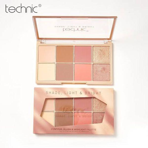 Technic Contour Blush Highlighter palette