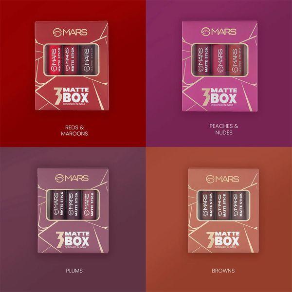 Mars 3ps Bullet Lipstick Set