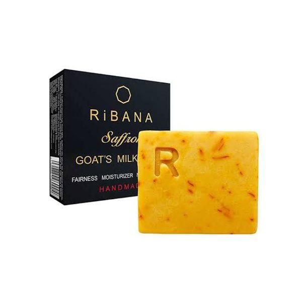 Ribana Saffron Goats Milk Soap