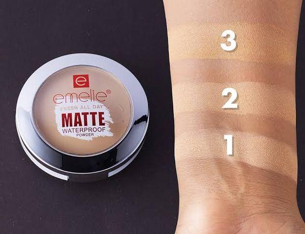 Emellie Fresh All Day Matte Waterproof Powder
