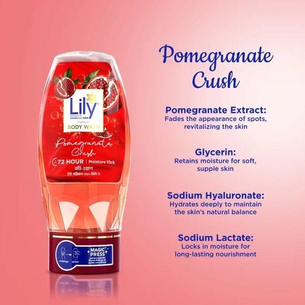 Lily Shower Gel Pomegranate 250ml