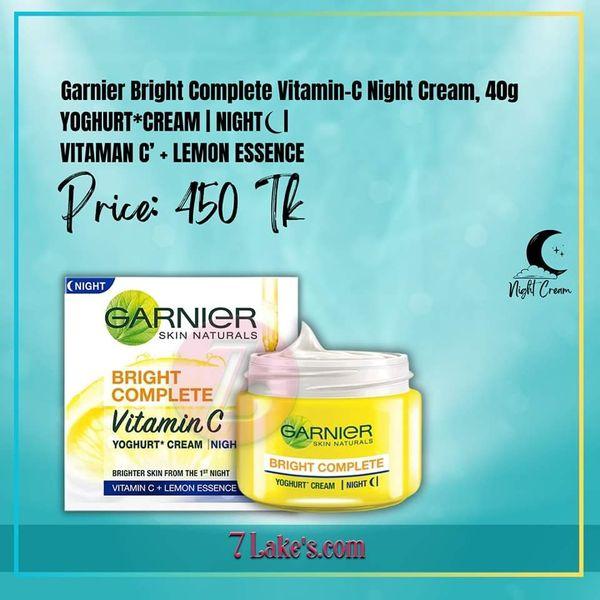 Garnier Vit-c Night Cream 40g