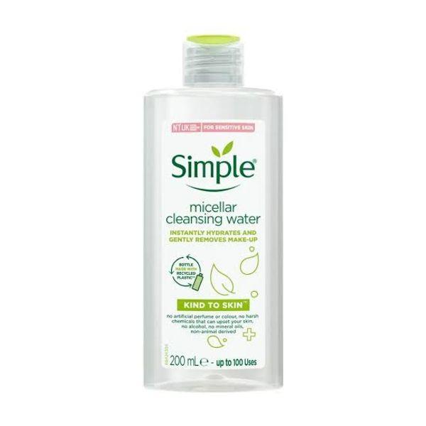 Simple Micellar Cleansing Water